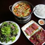 Lẩu trứng cá ngừ