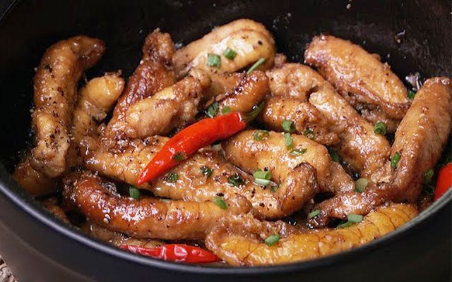 Trứng Cá Ngừ Đại Dương 2 Trứng cá ngừ kho tiêu