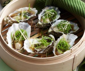 steamed oysters