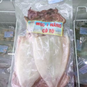 Mực 1 nắng co to